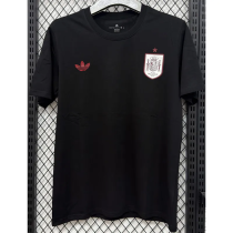 T293 Spain Black High Quality Casual T-Shirt