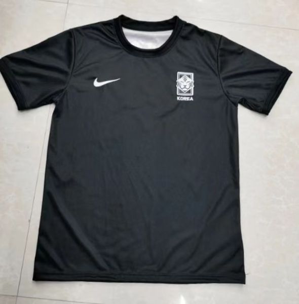 26-27 Korea Black Training Shirts