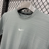 T3318 NK Gray Blue High Quality Casual T-Shirt