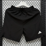 D334 AD Black Casual Short Pants