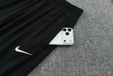 26-27 PSG White Short shirts and Long trousers Suit (圆领)