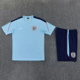 26-27 England Light blue Training Short Suit