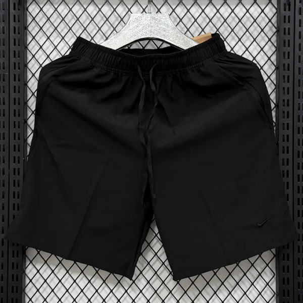 D707 NK Black Casual Short Pants