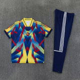 26-27 ARS Yellow Short shirts and Long trousers Suit (圆领)