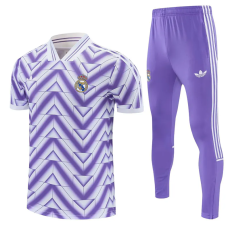26-27 RMA Purple Short shirts and Long trousers Suit (圆领)