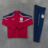 26-27 England Red Windbreaker Suit (风衣套装)