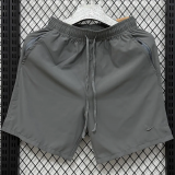D707 NK Gray Casual Short Pants