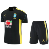 26-27 Brazil Black Training Short Suit