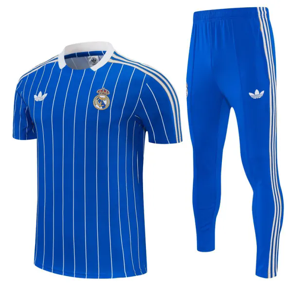 26-27 RMA Fancy blue Short shirts and Long trousers Suit (圆领)