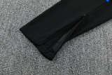 26-27 Man Utd Blue Short shirts and Long trousers Suit (圆领)