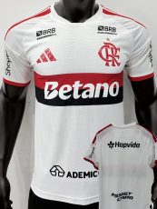 26-27 Flamengo Away (Print Sponsors) Player Version Soccer Jersey (全广告)