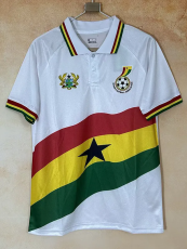 26-27 Ghana White Green Yellow Red Polo Short Sleeve