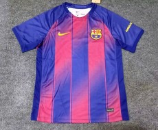 25-26 BAR Home 1:1 Fans Soccer Jersey（无广告