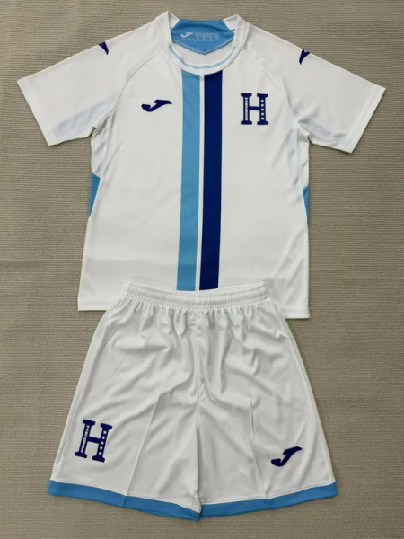 26-27 Honduras Home Kids Soccer Jersey