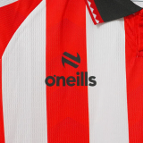 26-27 Derry City Home Fans Soccer Jersey (全广告)