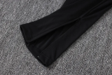 26-27 Brazil Black Half Pull Tracksuit #B26035(半拉链)