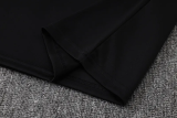 26-27 PSG Black Half Pull Tracksuit #B26033(半拉链)