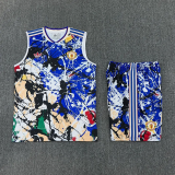 26-27 Man Utd Blue Tank top and shorts suit