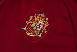 26-27 Spain Brown Red Half Pull Tracksuit #B26036(半拉链)