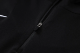 26-27 PSG Black Half Pull Tracksuit #B26033(半拉链)