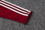 26-27 Spain Brown Red Half Pull Tracksuit #B26036(半拉链)
