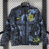 26-27 Brazil Purple & Blue Double Sided Windbreaker (双面风衣)