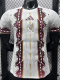 26-27 Mexico White Brown Special Edition Player Version Training shirts
