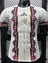 26-27 Mexico White Brown Special Edition Player Version Training shirts