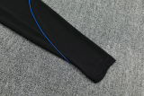 26-27 PSG Black Half Pull Tracksuit (半拉链)