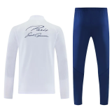 26-27 PSG White Half Pull Tracksuit (半拉链)