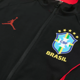 26-27 Brazil Black Windbreaker Suit (风衣套装)