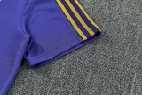 26-27 Man Utd Purple Short shirts and Long trousers Suit (圆领)