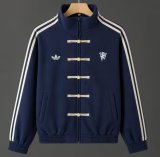 Man Utd AD Denim Blue Tang Suit Jacket #单夹克