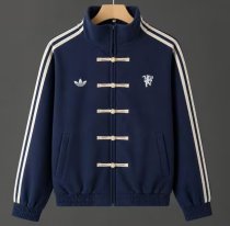 Man Utd AD Denim Blue Tang Suit Jacket #单夹克