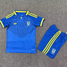 26-27 Ukraine Away Kids Soccer Jersey