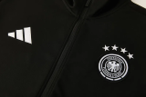 26-27 Germany Black Jacket Tracksuit #01