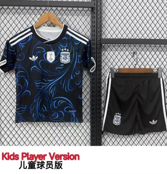 26-27 Argentina Away Kids Player Version Soccer Jersey (球员童装)