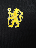 26-27 CHE Black Long Sleeve Player Version Soccer Jersey (长袖球员)