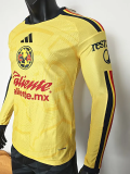 26-27 Club America Home Long Sleeve Player Version Soccer Jersey (长袖球员)