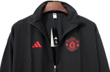 25-26 Man Utd Black Windbreaker