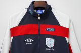 1998 England Royal blue Retro Windbreaker
