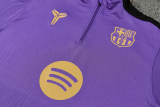 26-27 BAR Purple Half Pull Tracksuit (半拉链)