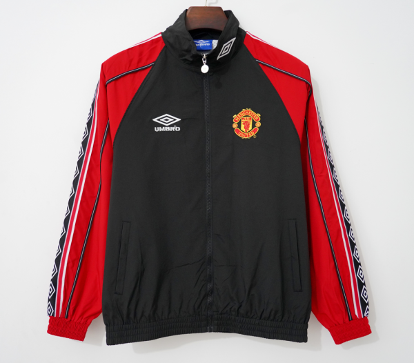 1998 Man Utd Black Red Windbreaker