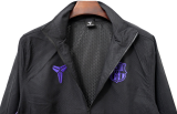 25-26 BAR Black Windbreaker #刺绣