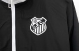 Santos FC Black White Windbreaker