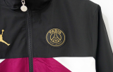 24-25 PSG Purple Black Windbreaker