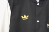 24-25 Man United Black White Jacket
