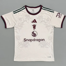 26-27 Man Utd Third Fans Soccer Jersey (玫瑰花纹)