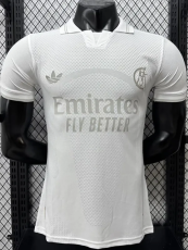 26-27 RMA White 125th Anniversary Player Version Soccer Jersey (有领)