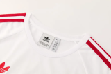 26-27 Man Utd White Training Short Suit